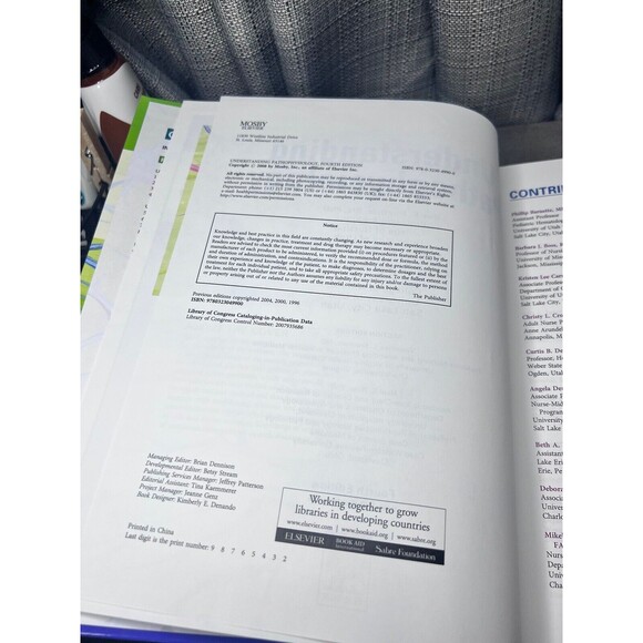 Understanding Pathophysiology 4th Edition CD included Hardback Book Mosby - Picture 7 of 9